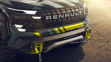 Представлен брутальный пикап Renault Niagara на платформе нового Duster. Эту машину запустят в серию